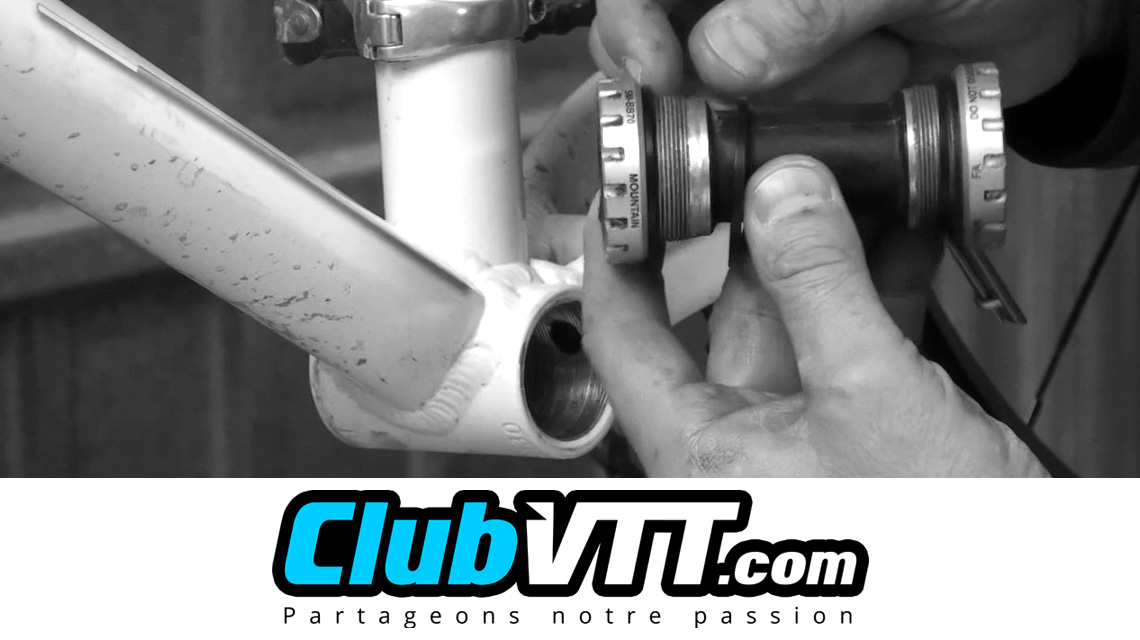 boitier de pedalier shimano hollowtech
