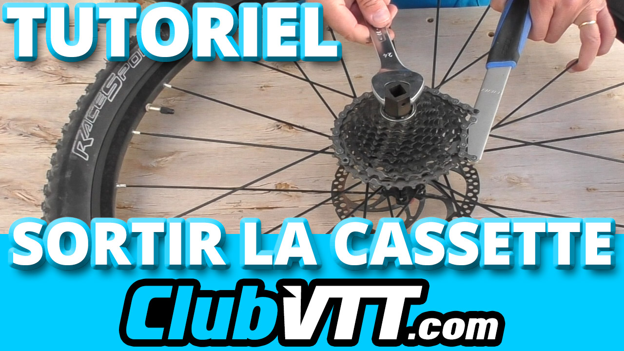 demontage cassette vtt