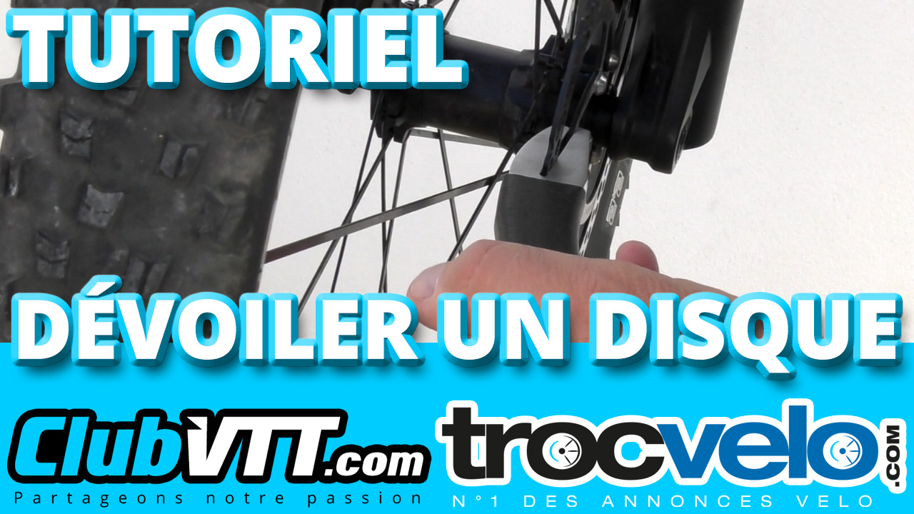 tutoriel pour devoiler un disque de frein