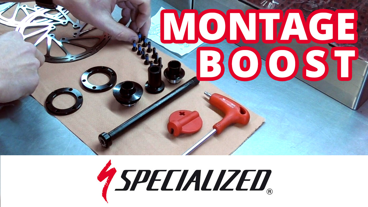 montage roue vtt boost