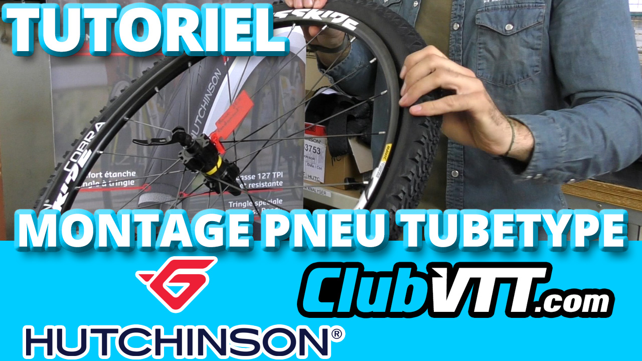 montage pneu vtt