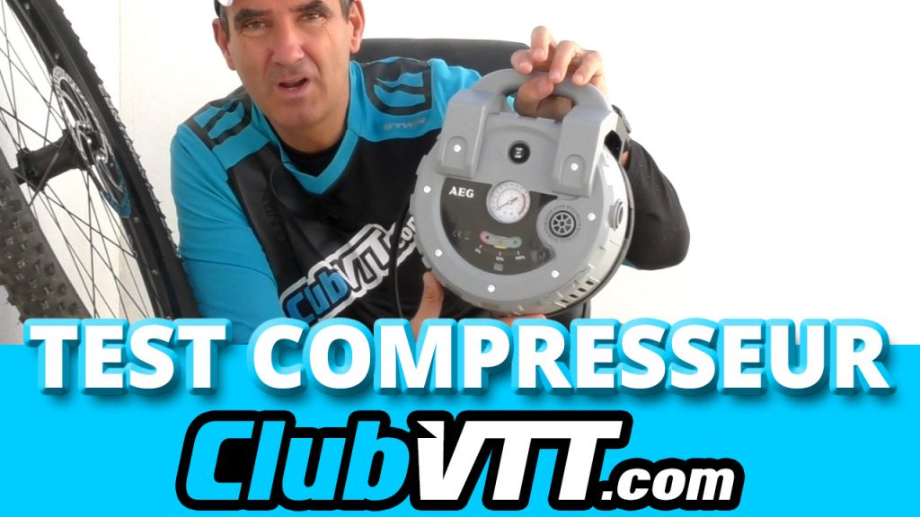 483 - Compresseur portatif AEG : le compresseur de gonflage à éviter !!