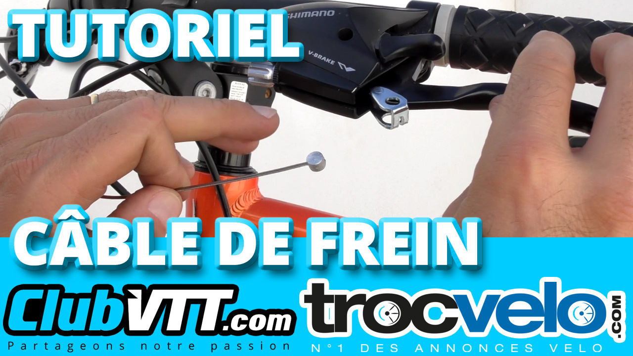 changer un cable de frein de velo
