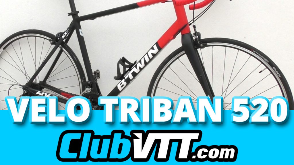 312 - Vélo de route BTWIN Triban 520 : fiche technique