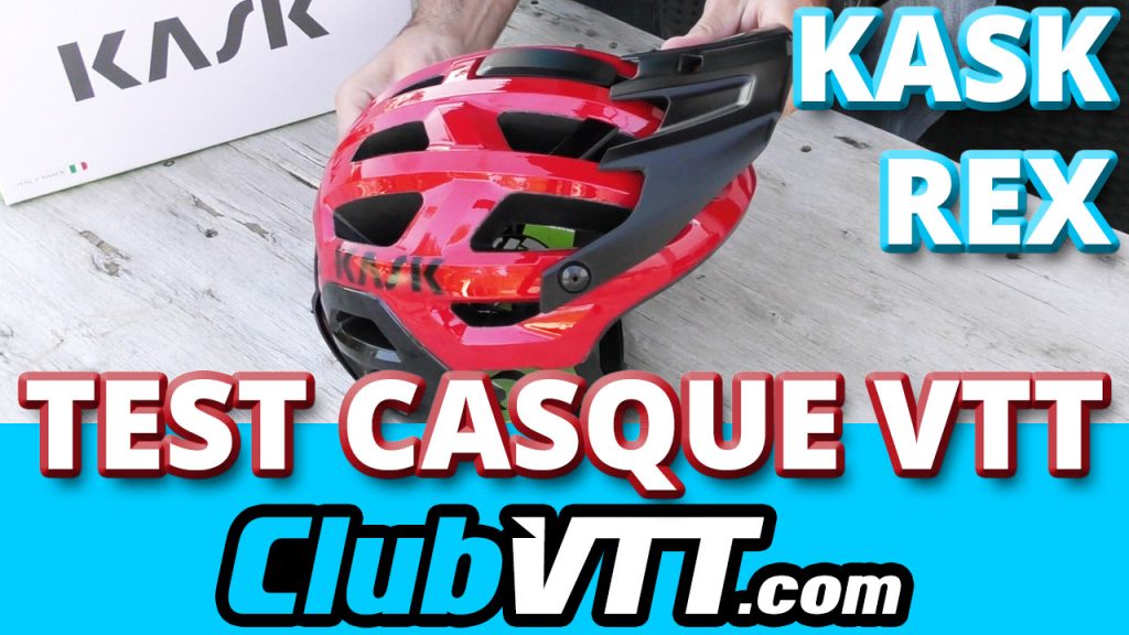 533 - Casque vtt KASK REX : le casque de vtt enduro par excellence !