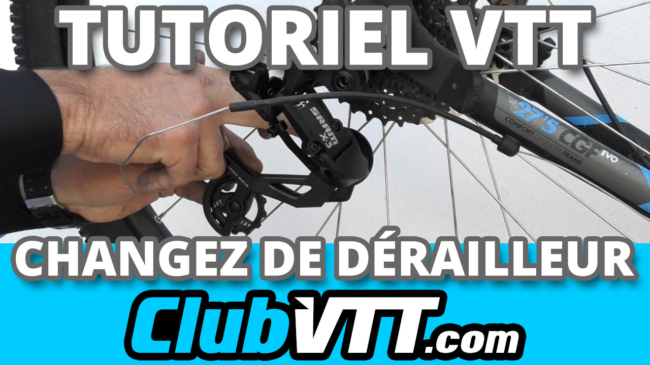 dérailleur arrière vtt rockrider