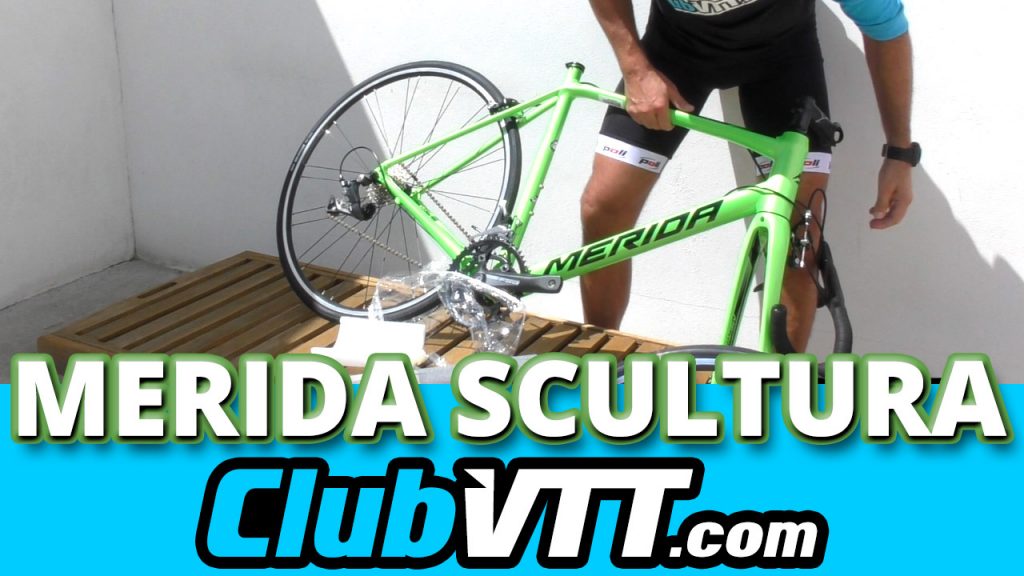 583 - Vélo MERIDA Scultura 100 : unboxing du vélo MERIDA Bikes
