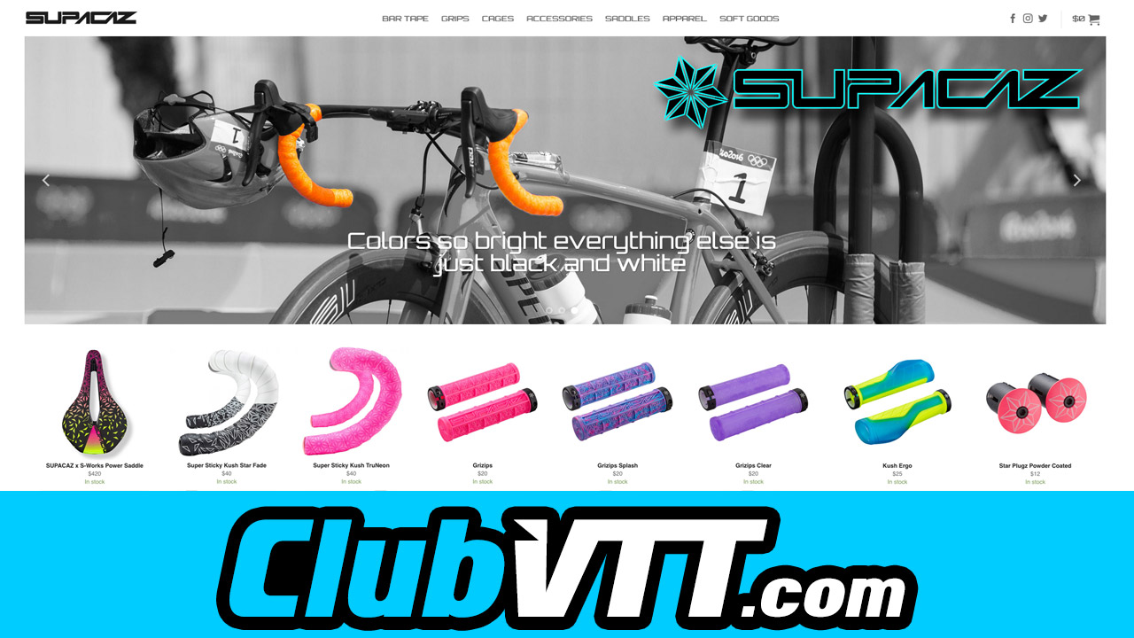 poignées vtt supacaz