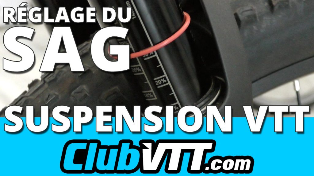 208 - Suspension vtt : réglage du SAG ou pression de gonflage