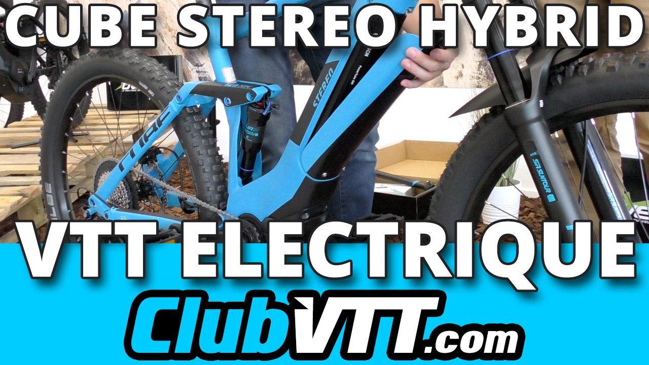 vtt electrique cube
