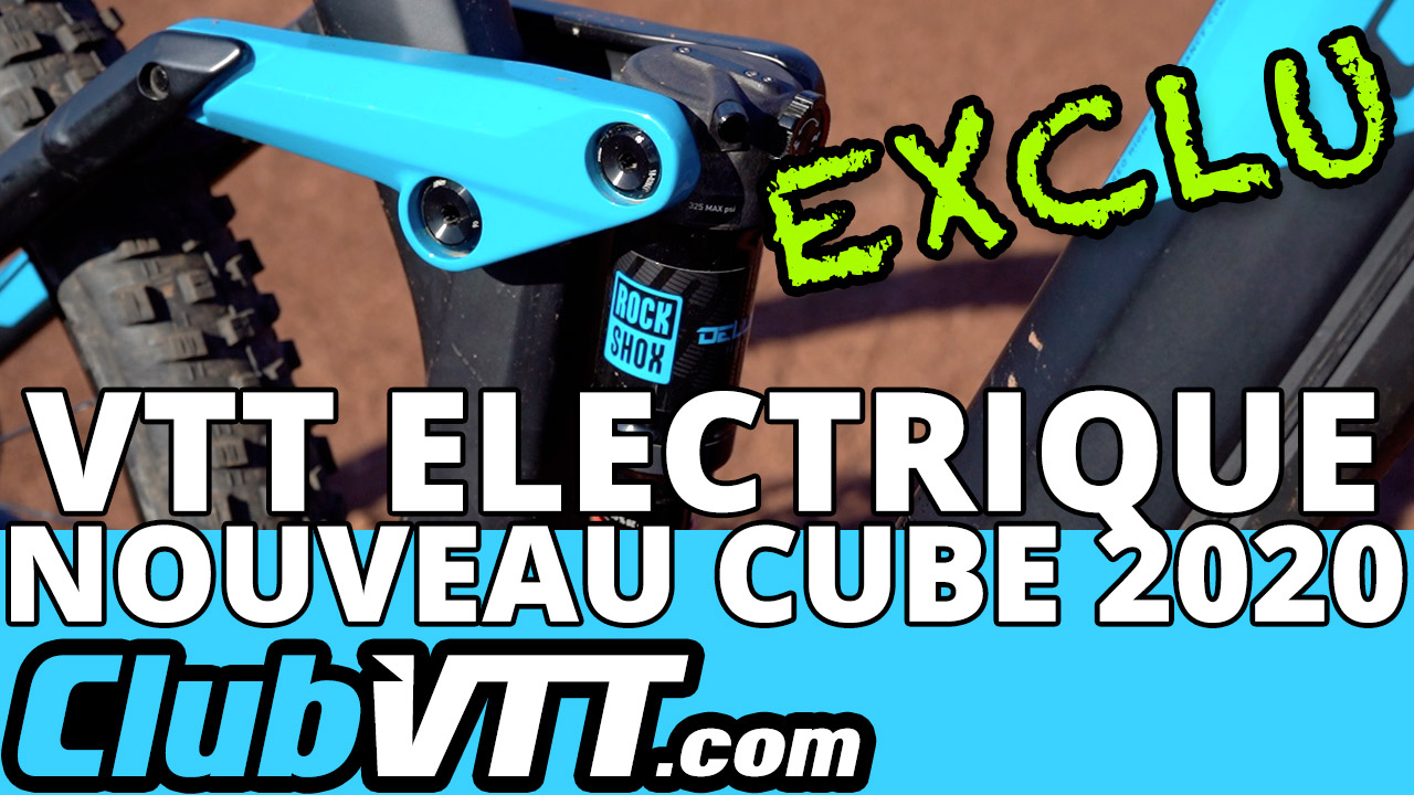 vtt electrique cube