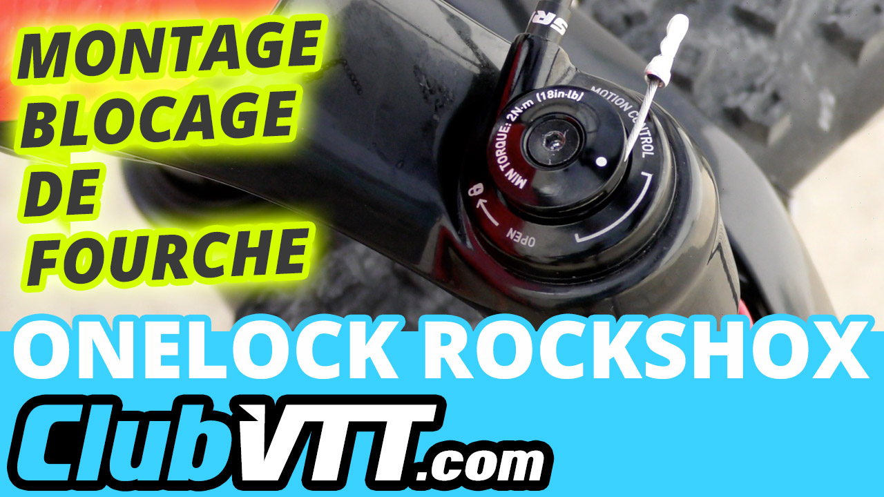 montage blocage de fourche