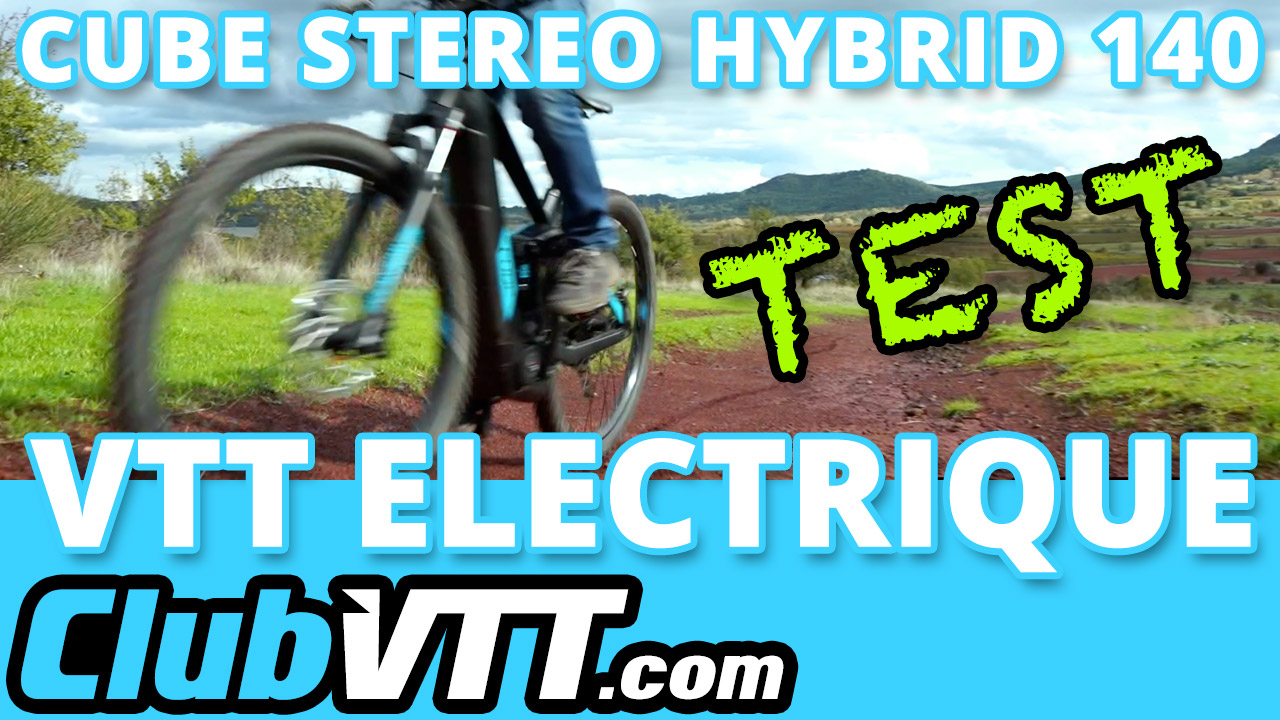 vtt electrique cube hybrid 140