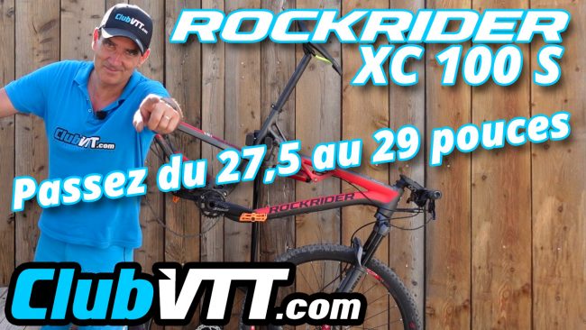 rockrider xc 100 s roues en 29 Pouces