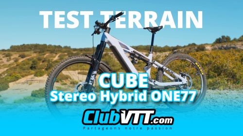 vtt électrique cube stereo hybrid one77 SLX 800